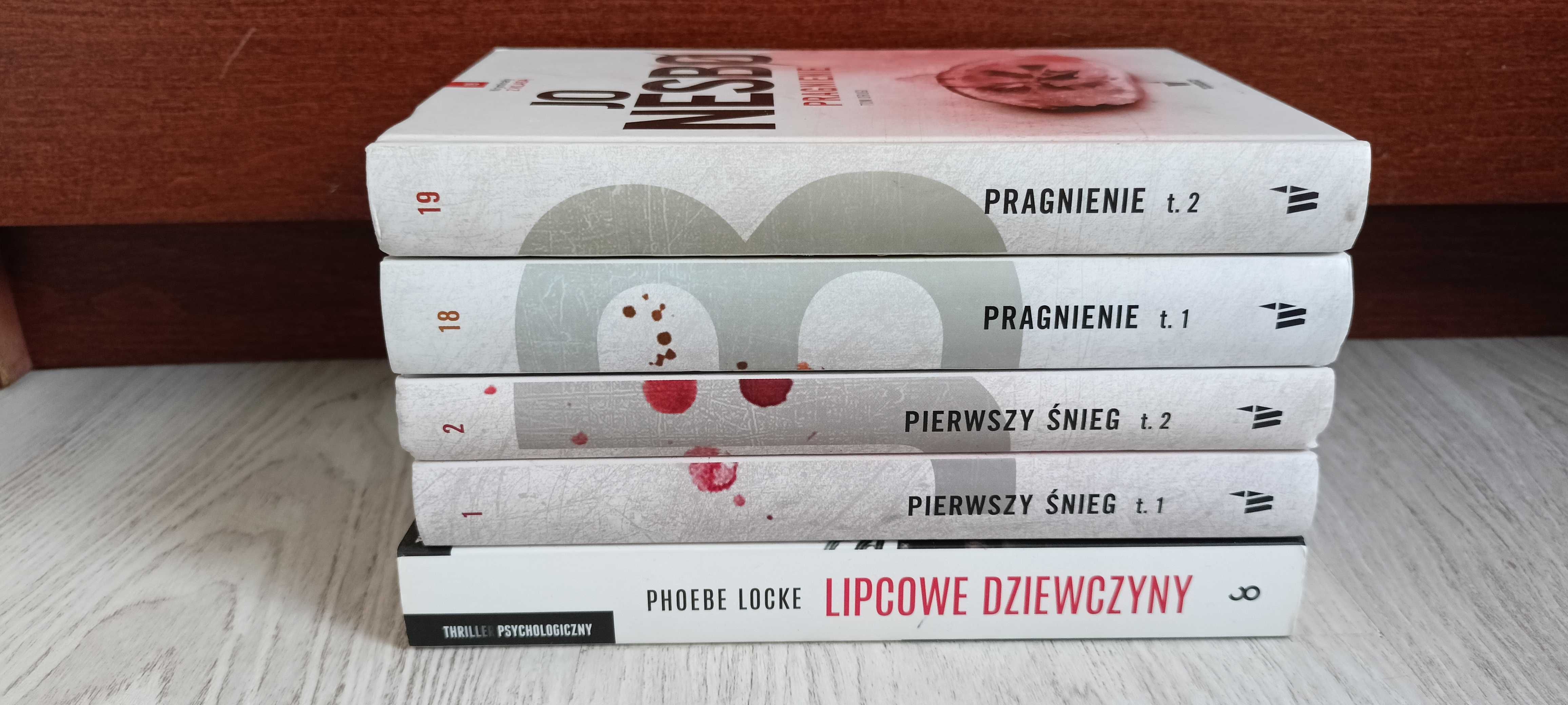 Jo Nesbo Pragnienie tom 1 i 2 UNIKATY  Phoebe Locke Lipcowe dziewczyny