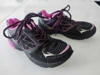 34 KARRIMOR Lekkie Buty sportowe czarne różowe Adidasy Sneakers Skeche