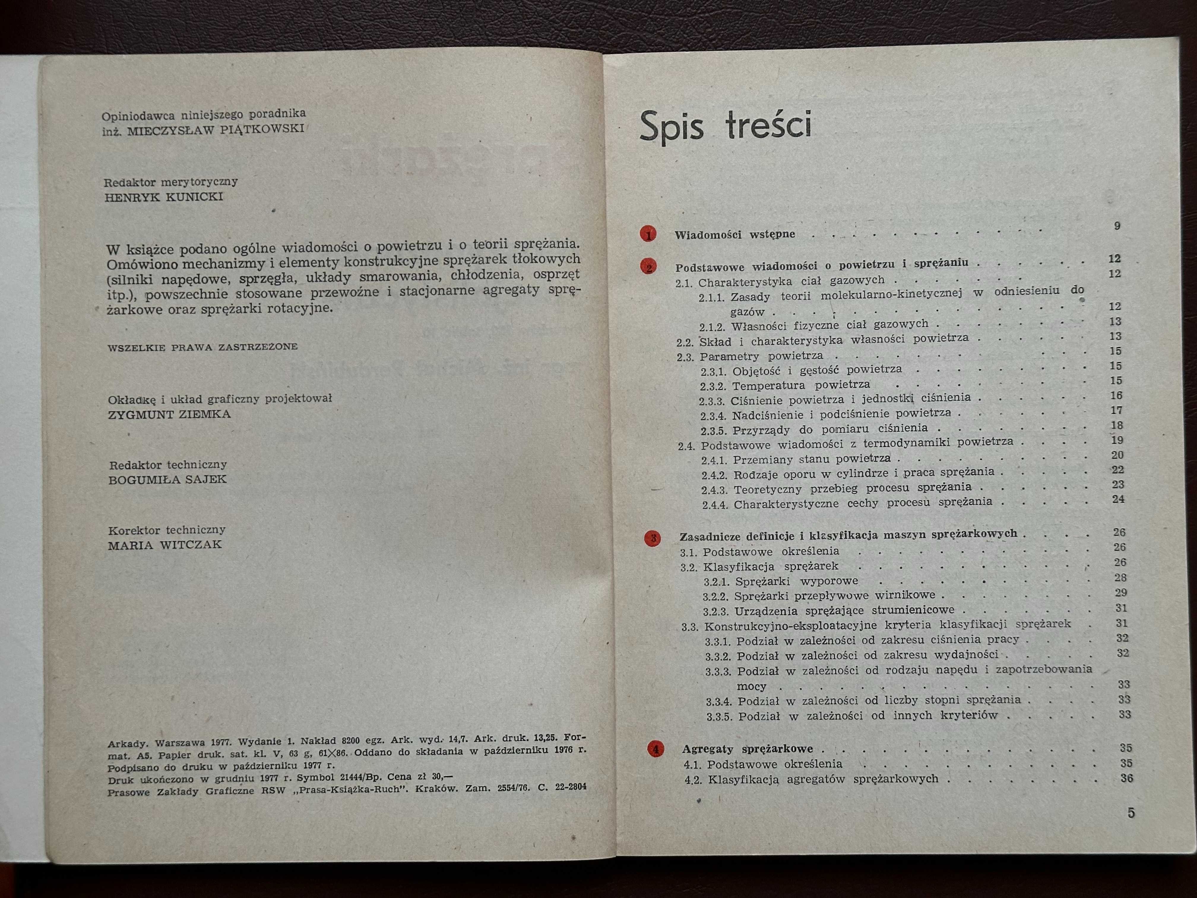 Sprężarki . Maszynoznawstwo specjalistyczne.