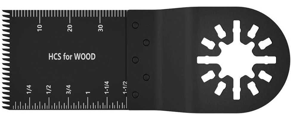 Brzeszczoty Oscylacyjne Do Multitoola Wgłębne 5 sztuk Długi ząb