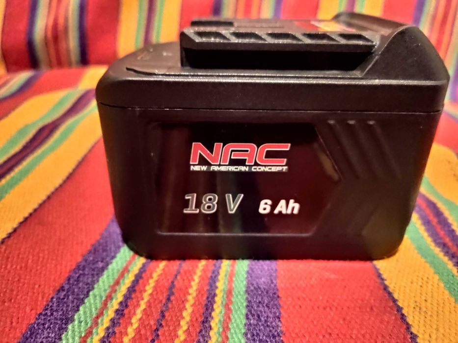 Akumulator NAC B18-60-S 18 V 6 Ah jak nowy!