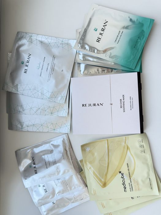 Rejuran тканина маска заспокійлива,відновлююча,ліфтинг,освітлення