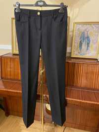 Шерстяные костюмные брюки Dolce&Gabbana пиджак40 брючный костюм