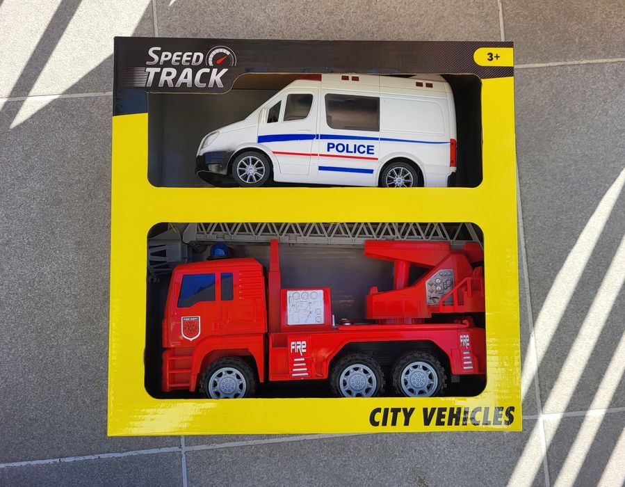 Zestaw Speed Truck karetka + straż