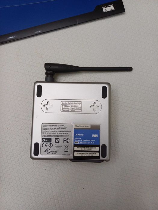 Linksys compact wireless g broadband router