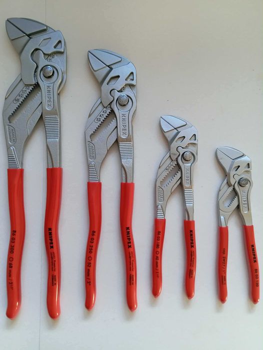 KNIPEX zestaw Szczypce i klucz w jednym narzędziu 300mm250mm180mm150mm