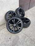 Koła, Felgi 5x114.3 18” Czarne, Honda, Hyundai, Mazda