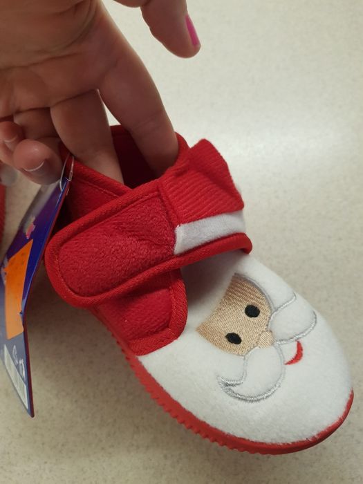Тапочки дитячі новорічні lupilu 26 р 16 см
