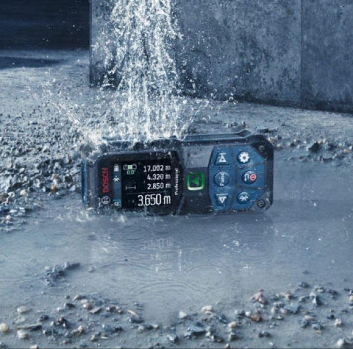 Лазерный дальномер Bosch . Рулетка. LaserRange-Master T4 Pro
Лазерная