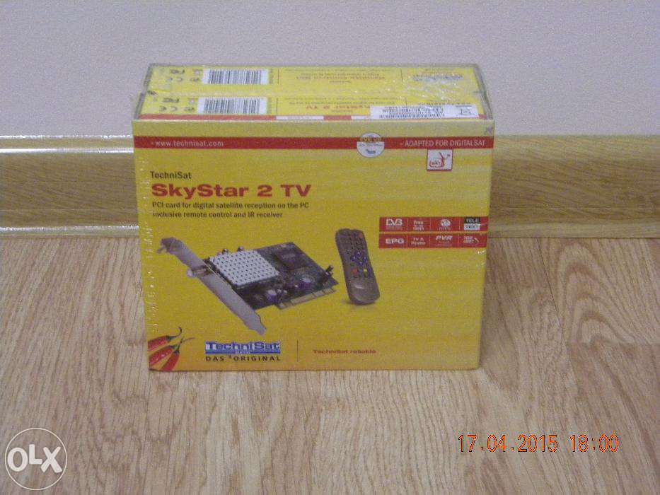 Спутниковый тюнер (НОВИЙ) DVB-S PCI TechniSat SkyStar2