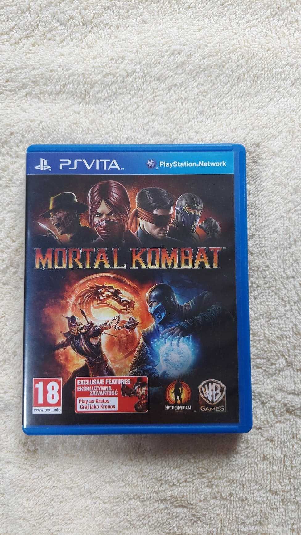 Gry PlayStation Vita Assassin, Uncharted, Mortal Kombat