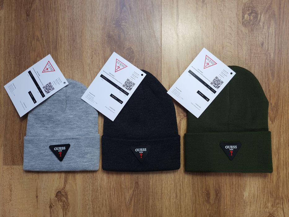 GUESS zimowa meska czapka