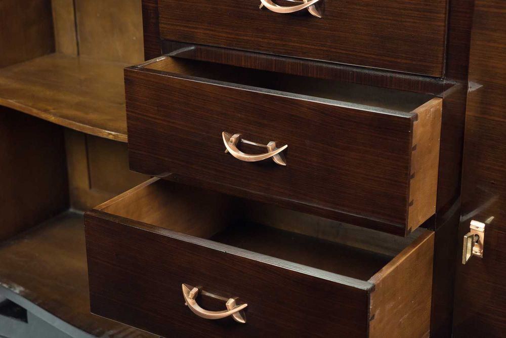 Aparador Art Deco Pau Santo, Anos 1940