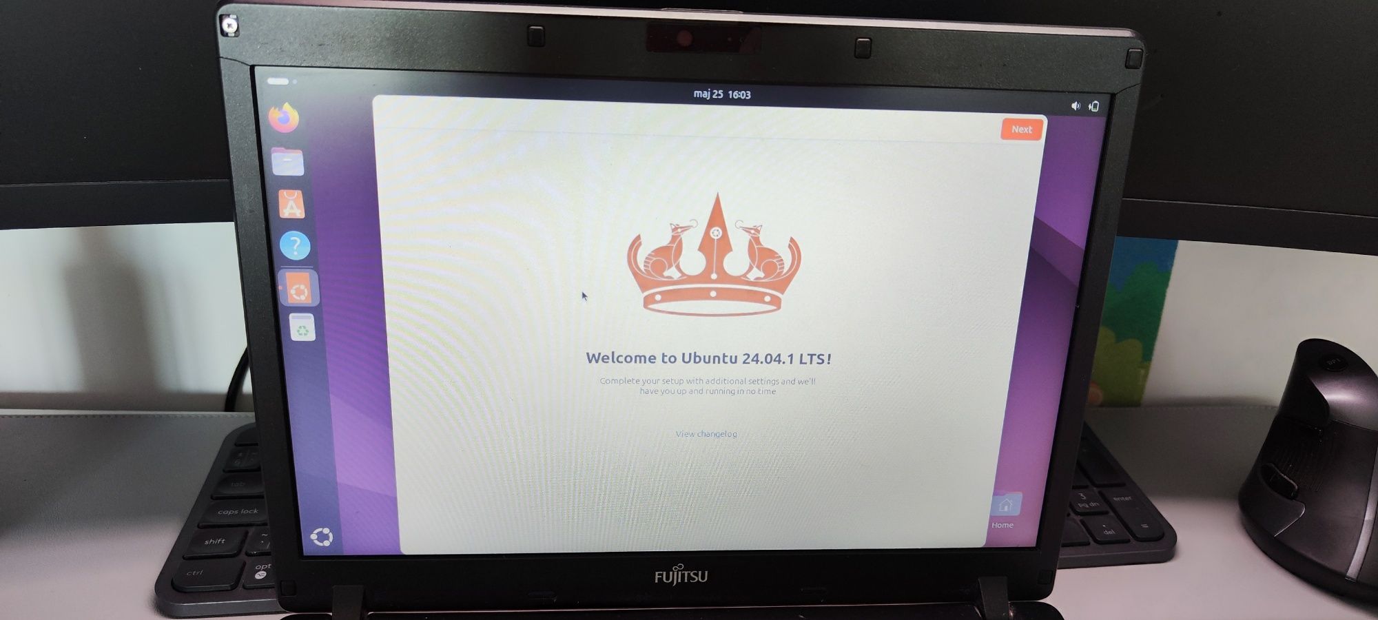 Laptop Fujitsu Lifebook P701 8GB RAM 320HDD