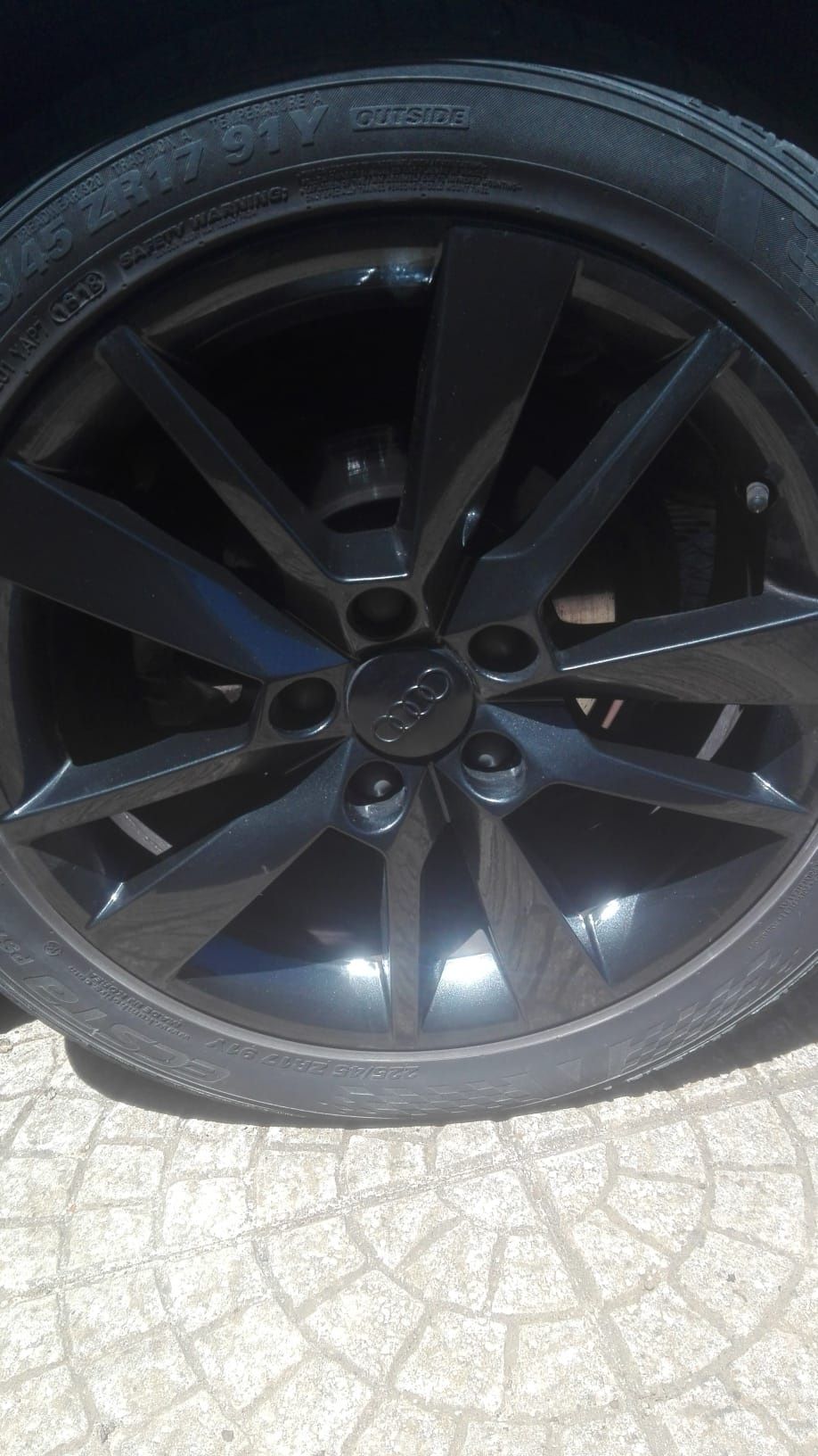 Jantes 17 com pneus  para Audi