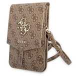 guess torebka guwbg4gfbr brązowy /brown 4g big logo