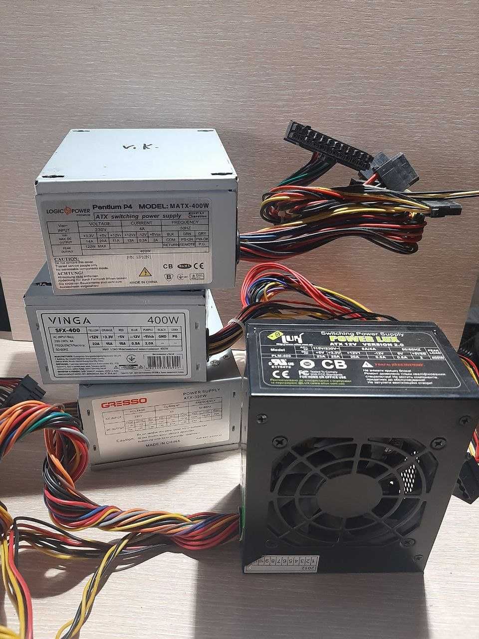 Блоки живлення Logic Power mATX-400w, SFX, 400w 80mm, КІЛЬКІСТЬ