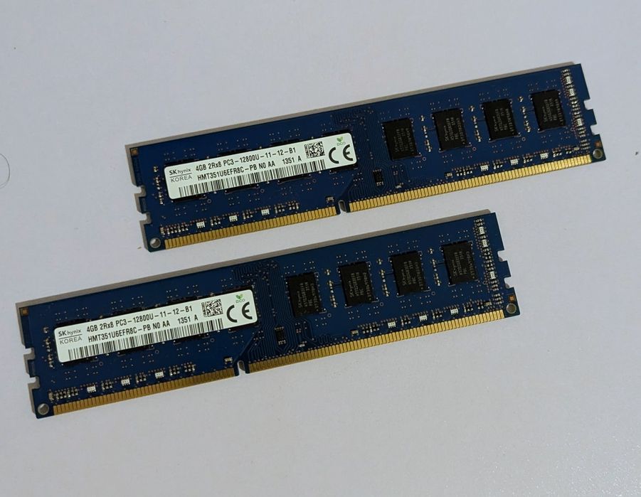 Pamięć RAM 4GB DDR3 UDIMM PC3-12800U