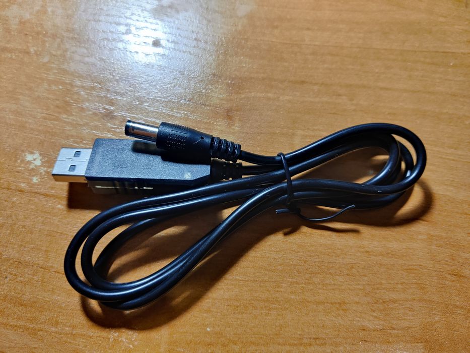 USB кабель для роутера  на 9В