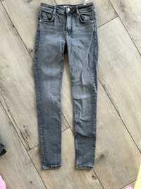 Spodnie jeansowe rurki Zara 36