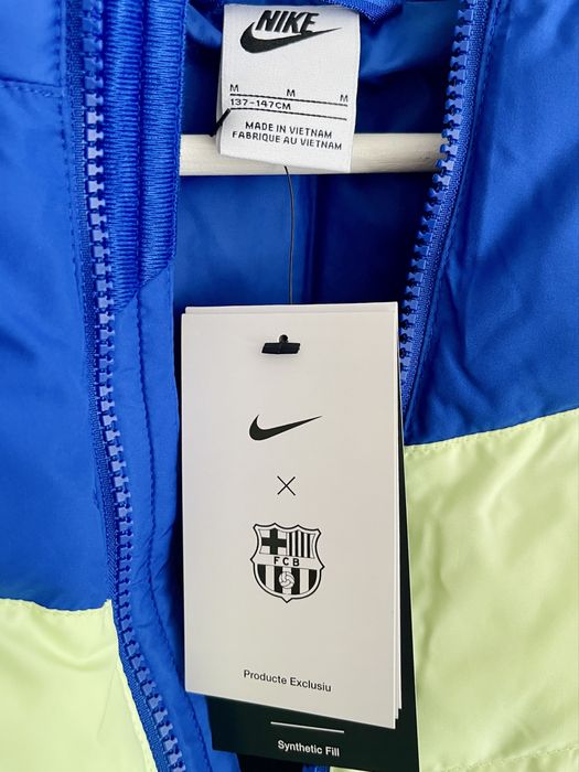 Kurtka zimowa Nike FC Barcelona 137-148 oryginał