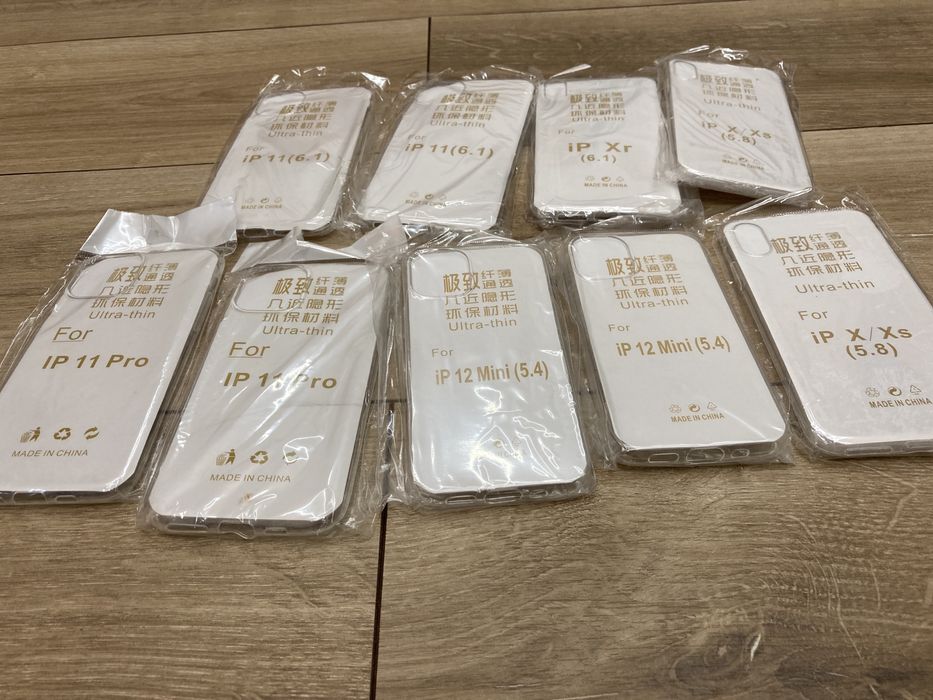 Чехол прозрачный на iPhone