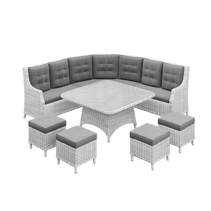 -50% Zestaw mebli ogrodowych Oltre: SIENA royal biały