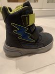 Buty zimowe dziecięce GEOX, r28, świecące!!!Bardzo ciepłe.