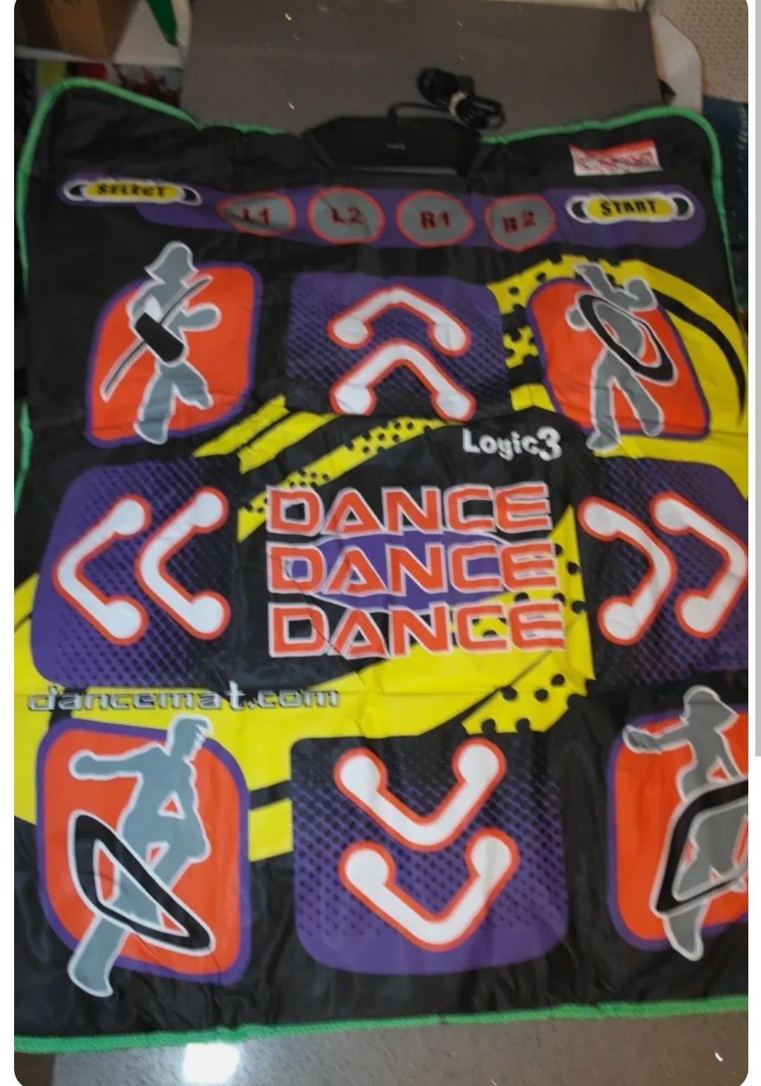 Большой танцевальный коврик мат для PS1 и PS2 dance mat