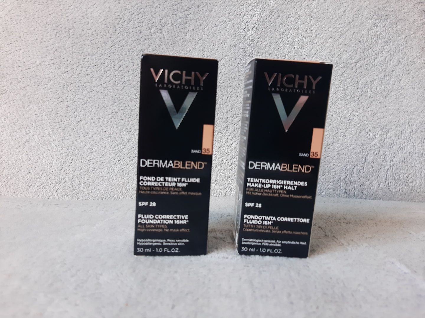 Nowy podkład Vichy Dermablend nr.35 Sand