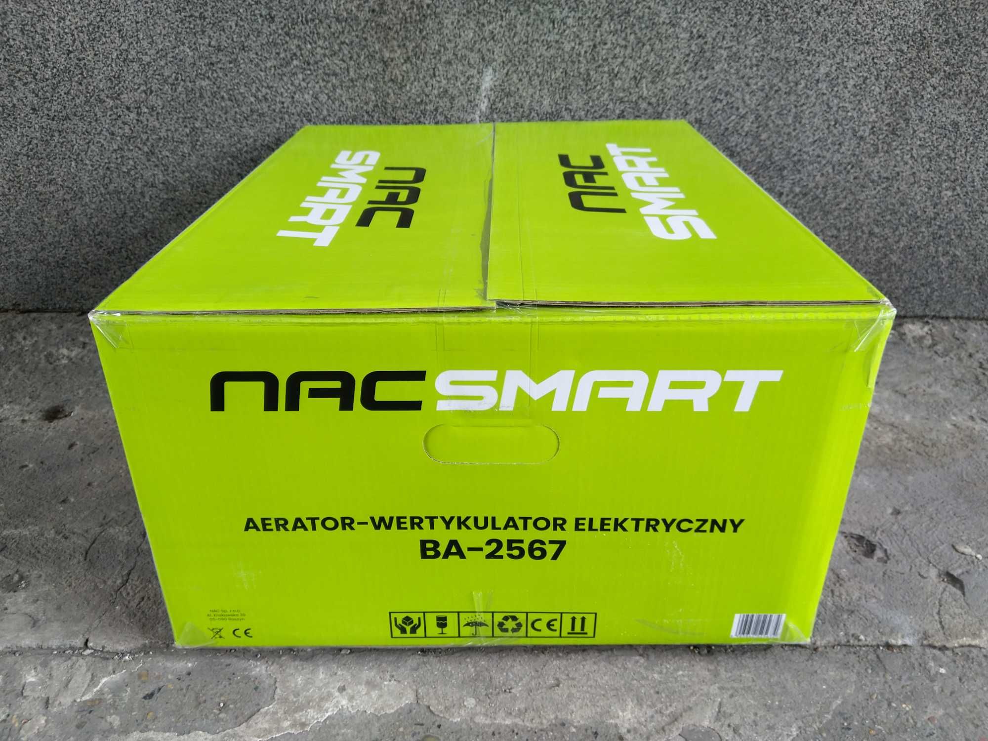 HIT Urządzenie 2w1 wertykulator aerator elektryczny 1500W 40L 32cm