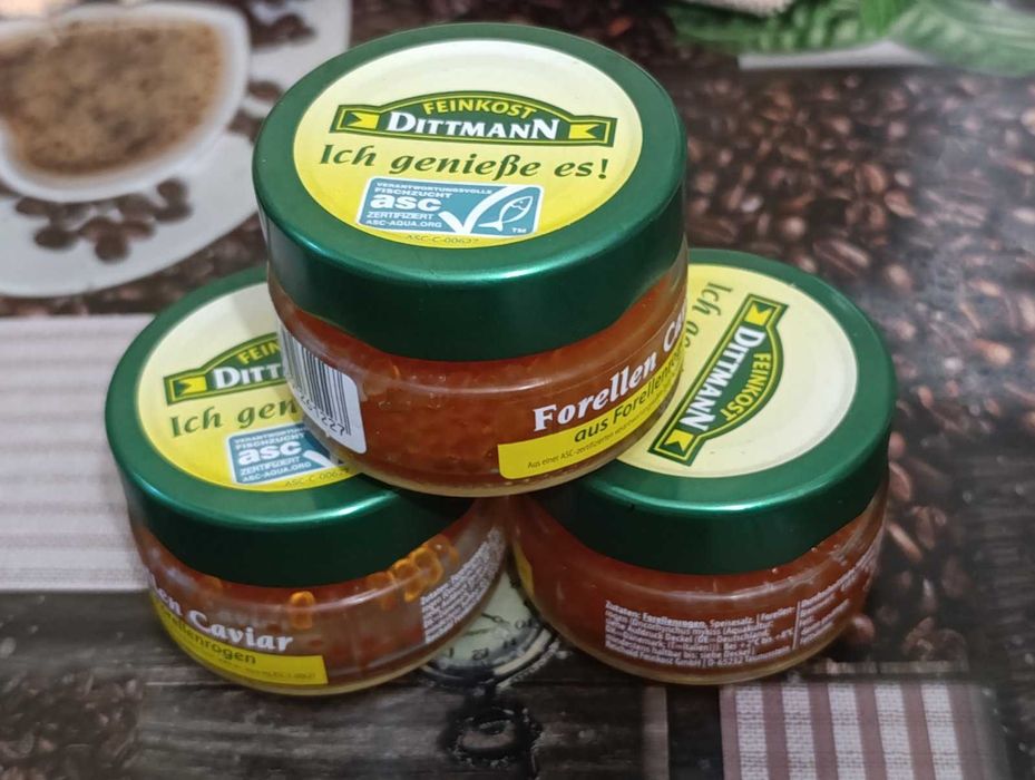 ікра форелі від німецького виробника Feinkost Dittmann.