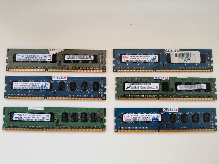 Планки оперативной памяти DDR 3