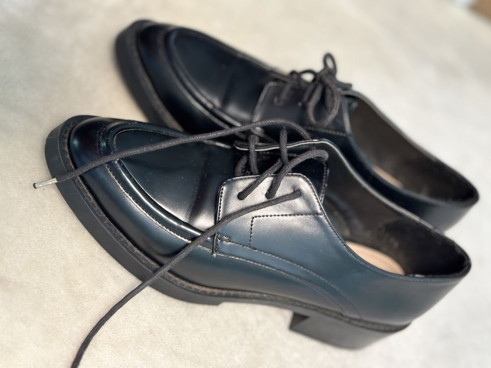 Zara 39 Baletki buty półbuty pantofle botki sztyblety mokasyny