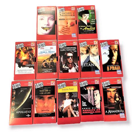 Cassetes VHS TV Guia Os Melhores Filmes Da Nossa Vida