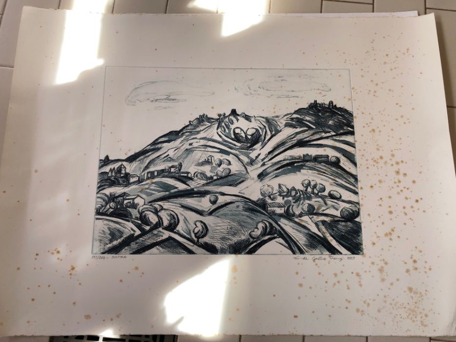 Serigrafia Sintra de Catarina de Castro Freire