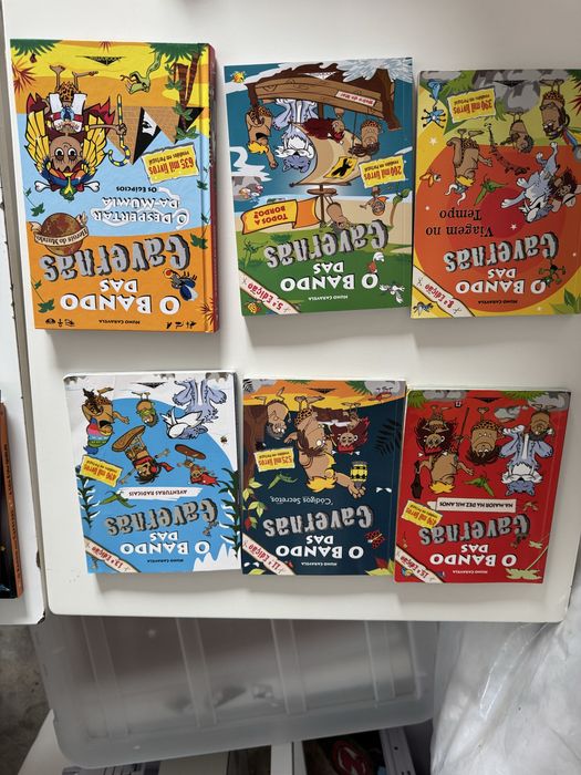 Livros o bando das cavernas