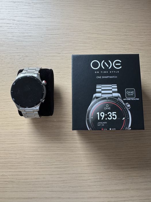 One Smartwatch Bracelete Aluminio