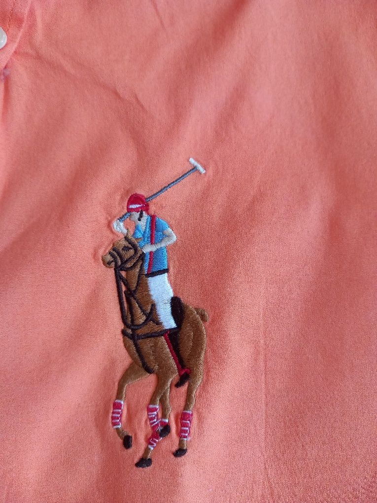 Polo Ralph Lauren koszula meska roz L nowa lato