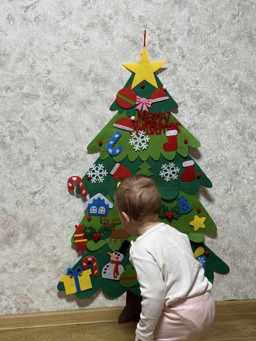 Новорічна іграшка для діток 1+