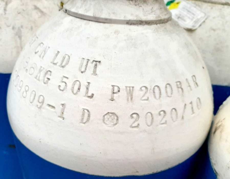 Butla tlenowa 12 x 50l gazowa techniczna 50litrów tlen butle oxygen o2