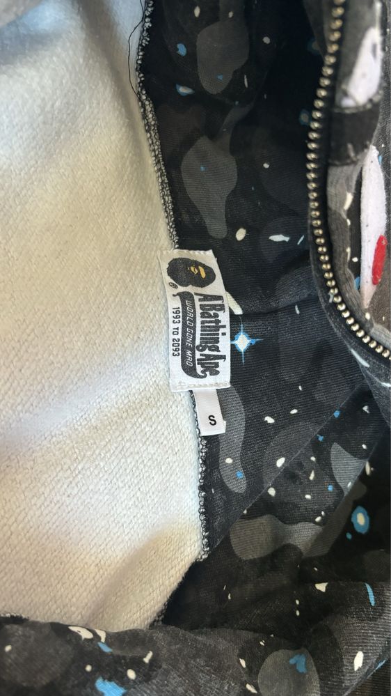 bluza bape shark czarna