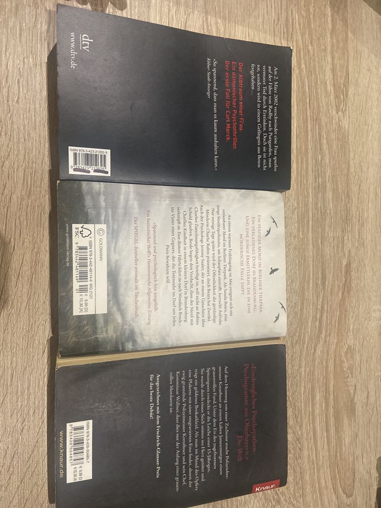 3 livros em alemao para venda