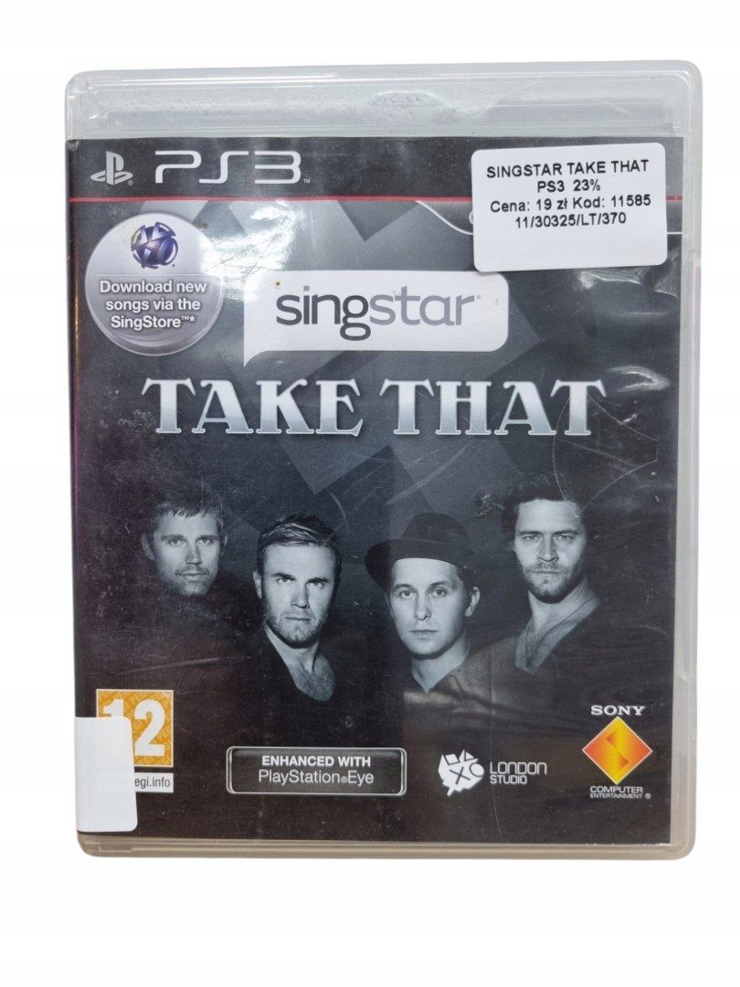 Gra Singstar Take That Playstation 3 Ps3 Używana