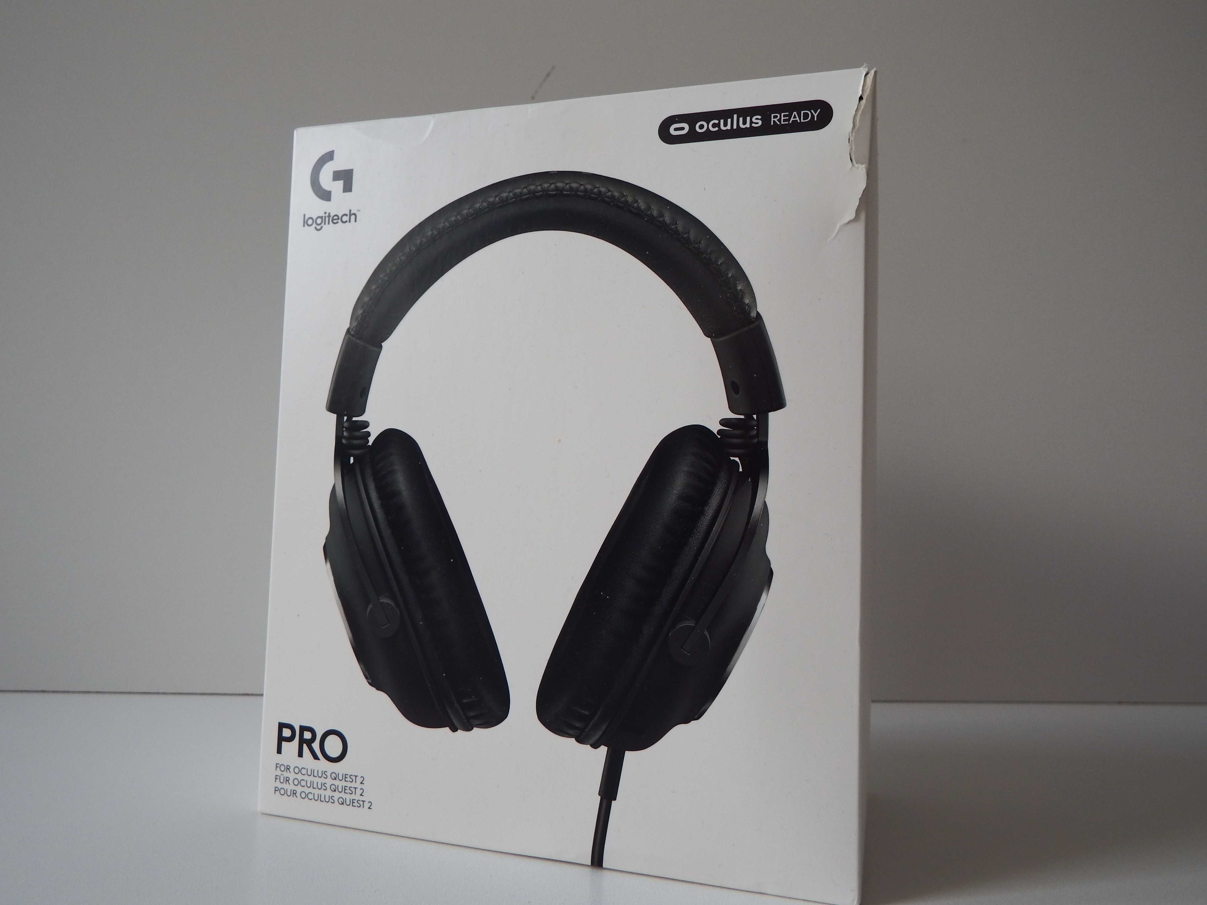 SŁUCHAWKI Logitech G50 PRO PS4/PS5/XBOX/Oculus ! jak NOWE komplet
