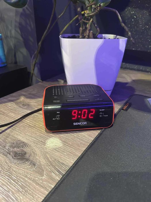radio budzik sencor