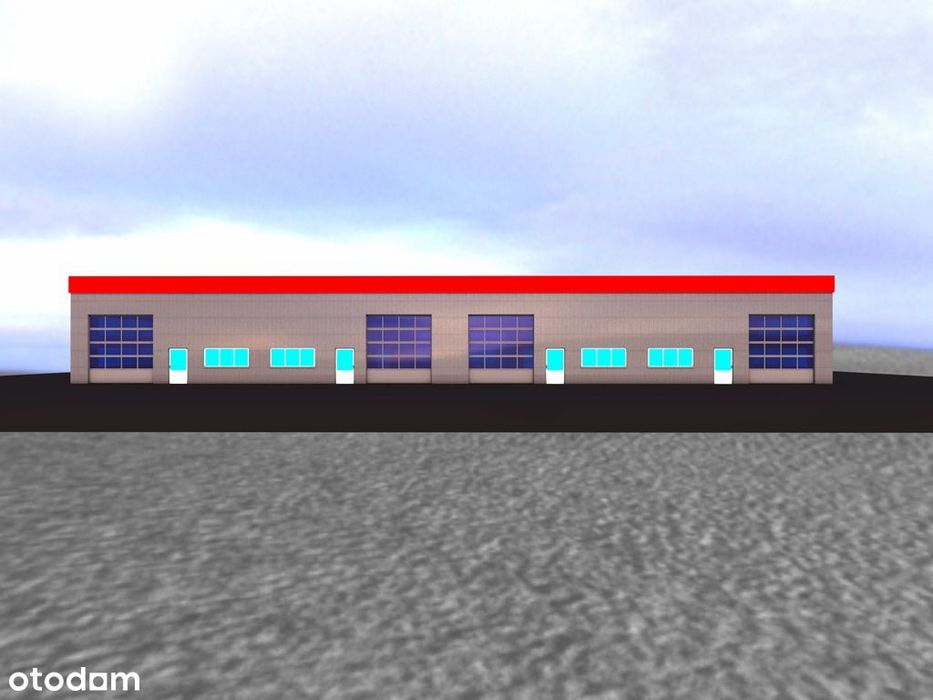 Hala - autostrada A4 - 500 m2 / 250 m2