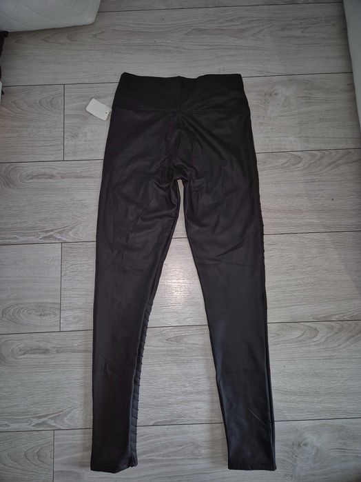 Legginsy ocieplane  skóra S