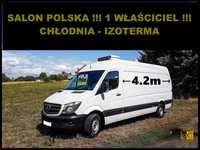 Mercedes-Benz SPRINTER CHŁODNIA IZOTERMA  CHŁODNIA - IZOTERMA + Salon Polska + 1 Właściciel !!!