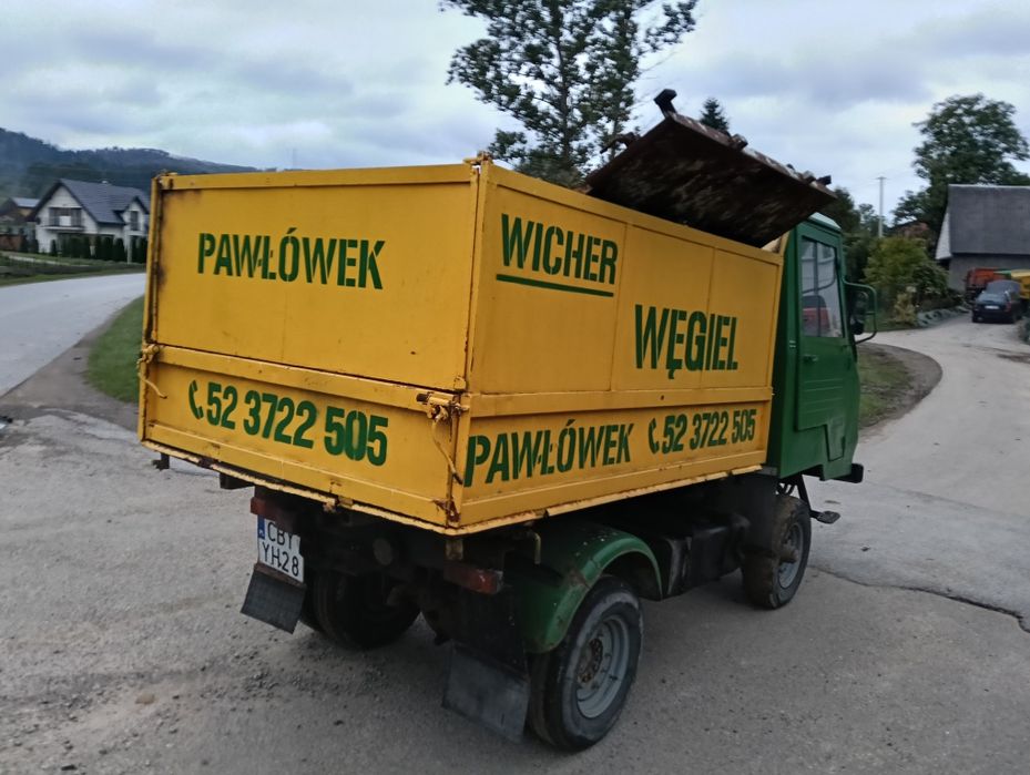 Multicar M25 Zarejestrowany z Kiprem Wywrotka Transport Iveco IFA